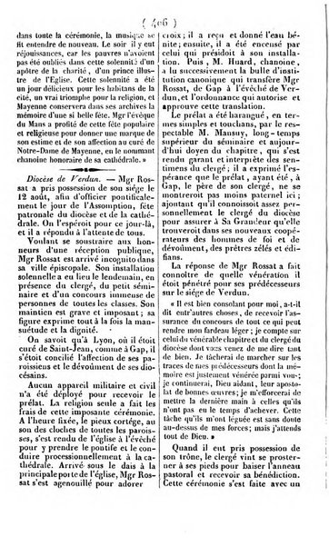 L'ami de la religion journal et revue ecclesiastique, politique et litteraire