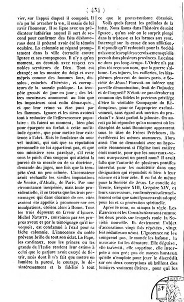 L'ami de la religion journal et revue ecclesiastique, politique et litteraire