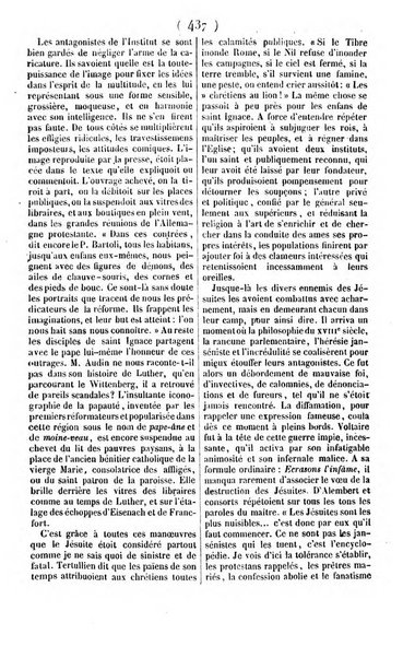 L'ami de la religion journal et revue ecclesiastique, politique et litteraire