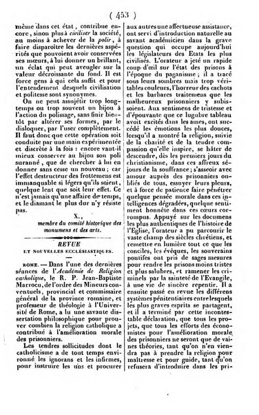 L'ami de la religion journal et revue ecclesiastique, politique et litteraire