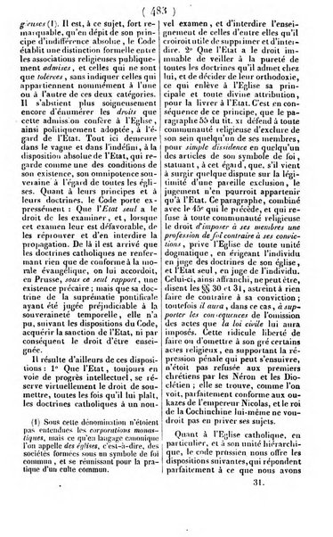 L'ami de la religion journal et revue ecclesiastique, politique et litteraire