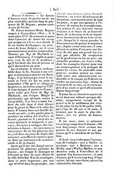 L'ami de la religion journal et revue ecclesiastique, politique et litteraire