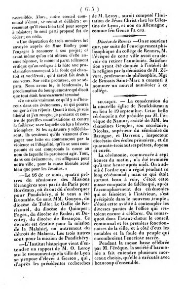 L'ami de la religion journal et revue ecclesiastique, politique et litteraire