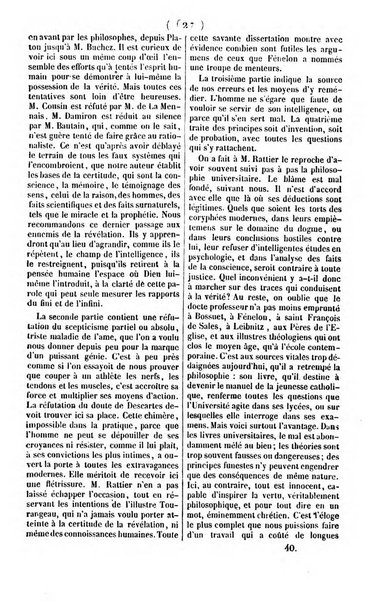 L'ami de la religion journal et revue ecclesiastique, politique et litteraire