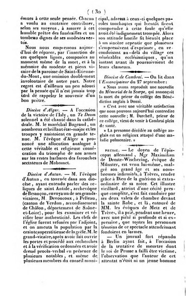 L'ami de la religion journal et revue ecclesiastique, politique et litteraire