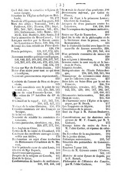 L'ami de la religion journal et revue ecclesiastique, politique et litteraire