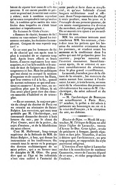 L'ami de la religion journal et revue ecclesiastique, politique et litteraire