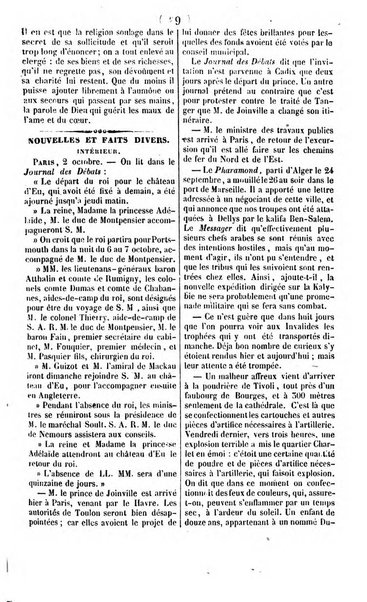 L'ami de la religion journal et revue ecclesiastique, politique et litteraire