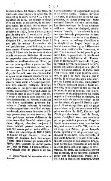 L'ami de la religion journal et revue ecclesiastique, politique et litteraire