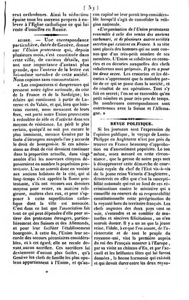 L'ami de la religion journal et revue ecclesiastique, politique et litteraire