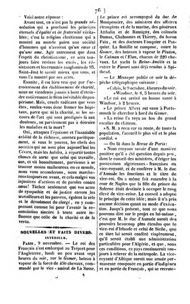 L'ami de la religion journal et revue ecclesiastique, politique et litteraire