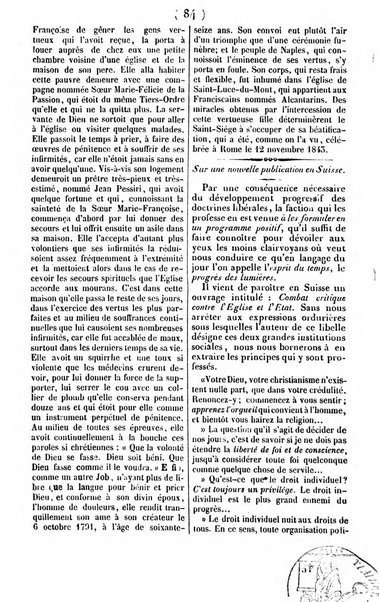 L'ami de la religion journal et revue ecclesiastique, politique et litteraire