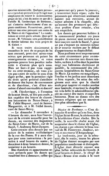 L'ami de la religion journal et revue ecclesiastique, politique et litteraire