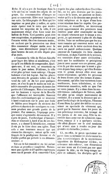 L'ami de la religion journal et revue ecclesiastique, politique et litteraire