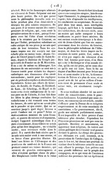 L'ami de la religion journal et revue ecclesiastique, politique et litteraire