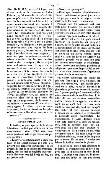 L'ami de la religion journal et revue ecclesiastique, politique et litteraire