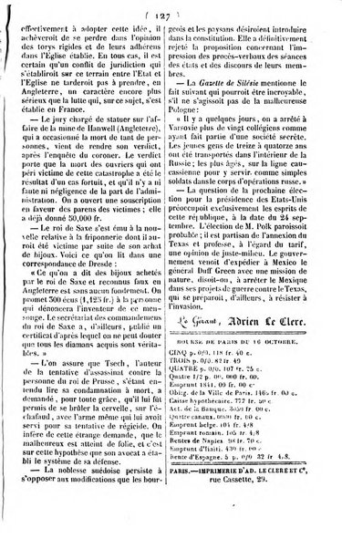 L'ami de la religion journal et revue ecclesiastique, politique et litteraire