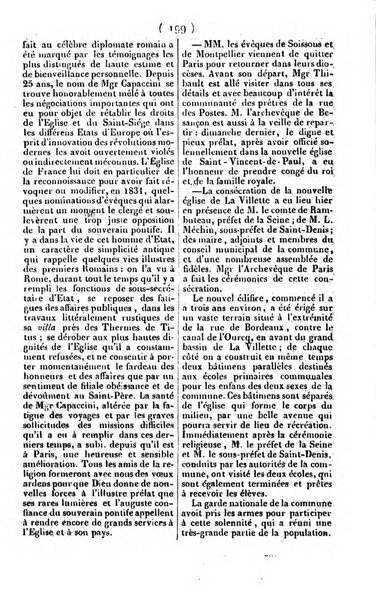 L'ami de la religion journal et revue ecclesiastique, politique et litteraire