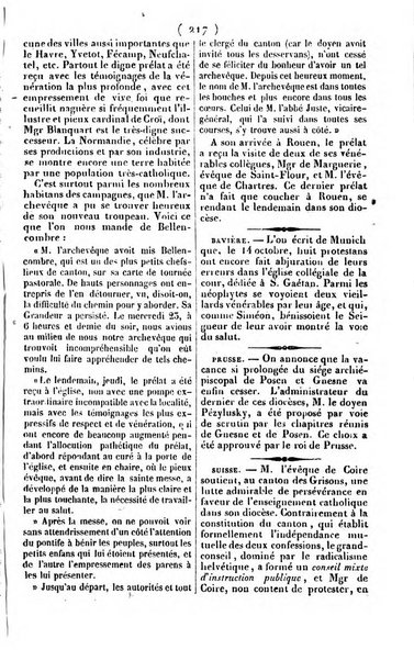 L'ami de la religion journal et revue ecclesiastique, politique et litteraire