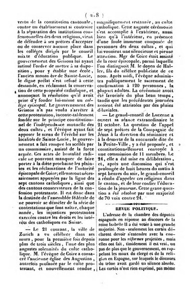 L'ami de la religion journal et revue ecclesiastique, politique et litteraire