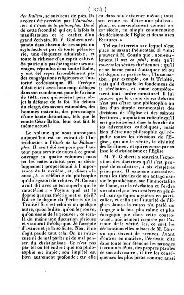 L'ami de la religion journal et revue ecclesiastique, politique et litteraire