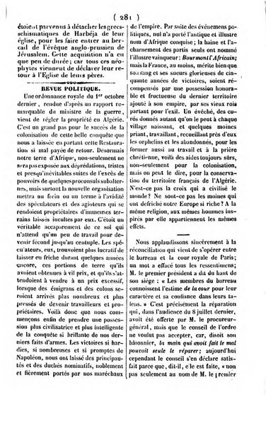 L'ami de la religion journal et revue ecclesiastique, politique et litteraire