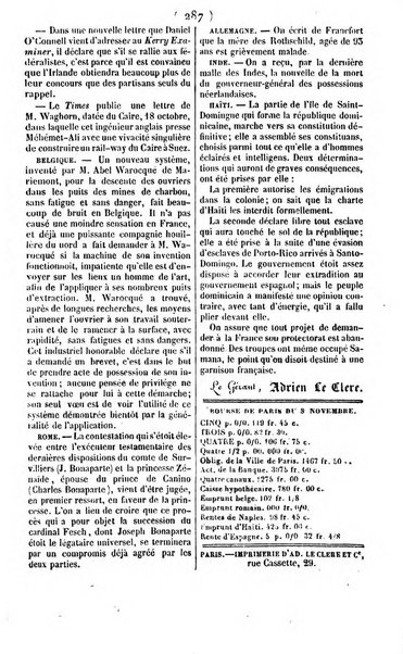 L'ami de la religion journal et revue ecclesiastique, politique et litteraire