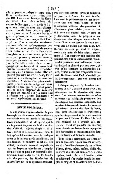 L'ami de la religion journal et revue ecclesiastique, politique et litteraire