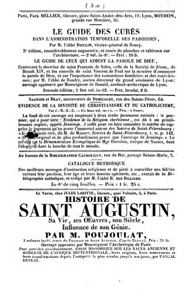 L'ami de la religion journal et revue ecclesiastique, politique et litteraire