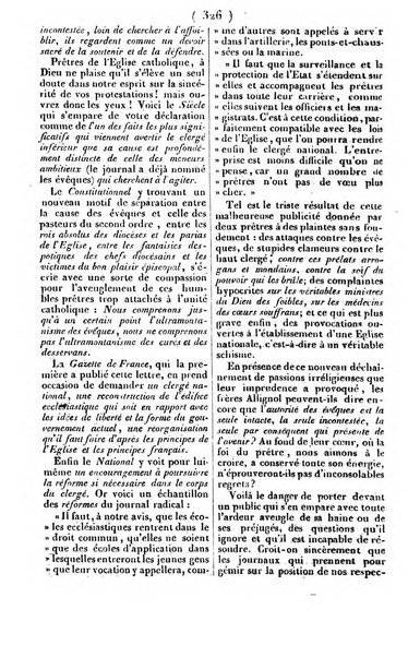 L'ami de la religion journal et revue ecclesiastique, politique et litteraire