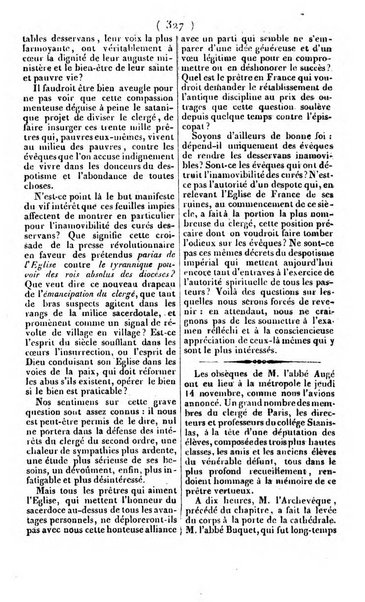 L'ami de la religion journal et revue ecclesiastique, politique et litteraire