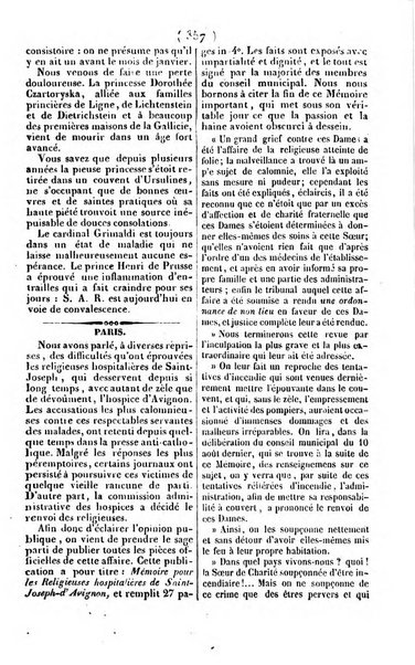 L'ami de la religion journal et revue ecclesiastique, politique et litteraire