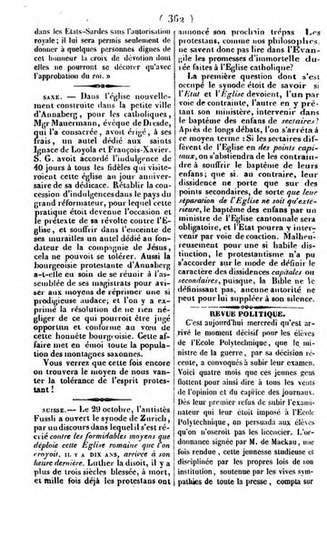 L'ami de la religion journal et revue ecclesiastique, politique et litteraire