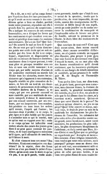 L'ami de la religion journal et revue ecclesiastique, politique et litteraire