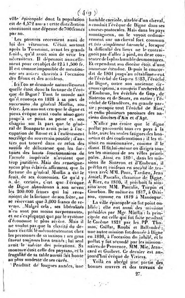 L'ami de la religion journal et revue ecclesiastique, politique et litteraire