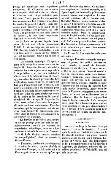 L'ami de la religion journal et revue ecclesiastique, politique et litteraire