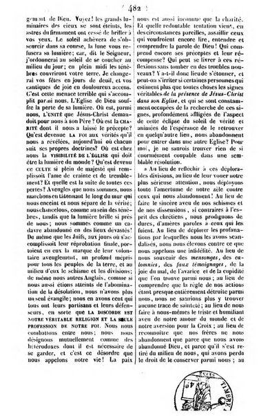 L'ami de la religion journal et revue ecclesiastique, politique et litteraire