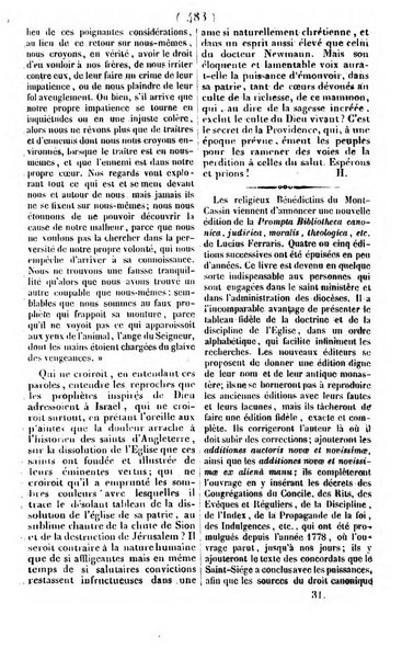 L'ami de la religion journal et revue ecclesiastique, politique et litteraire