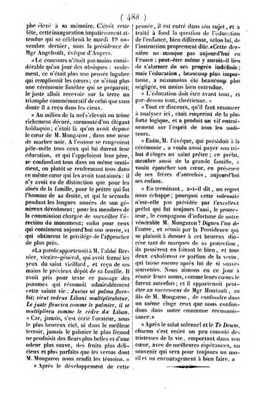 L'ami de la religion journal et revue ecclesiastique, politique et litteraire