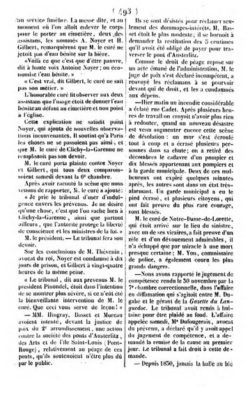 L'ami de la religion journal et revue ecclesiastique, politique et litteraire