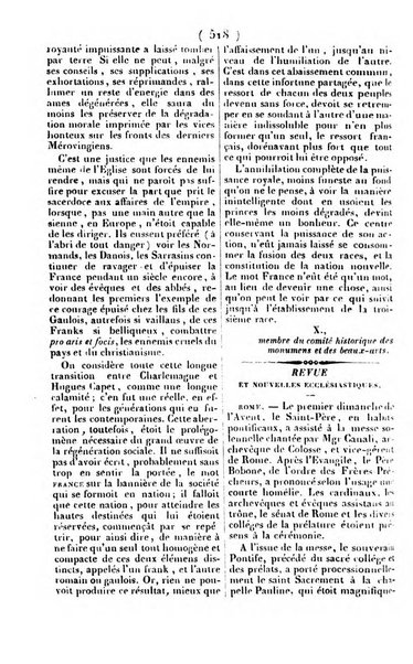 L'ami de la religion journal et revue ecclesiastique, politique et litteraire