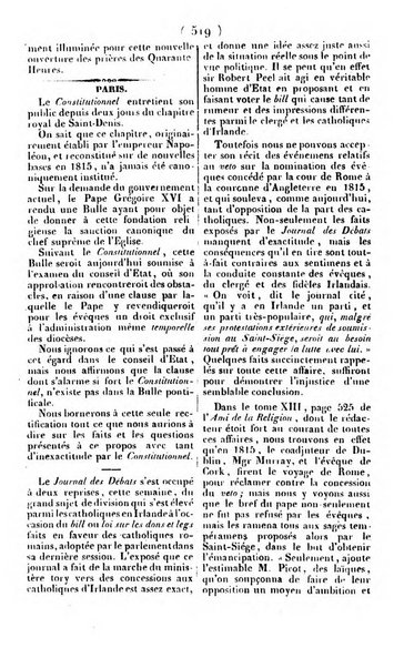 L'ami de la religion journal et revue ecclesiastique, politique et litteraire