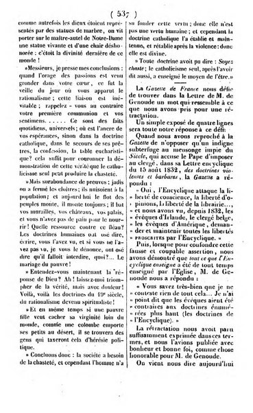 L'ami de la religion journal et revue ecclesiastique, politique et litteraire