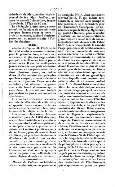 L'ami de la religion journal et revue ecclesiastique, politique et litteraire