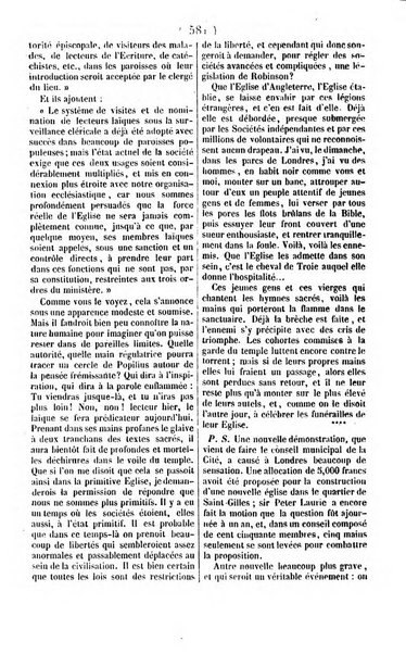 L'ami de la religion journal et revue ecclesiastique, politique et litteraire