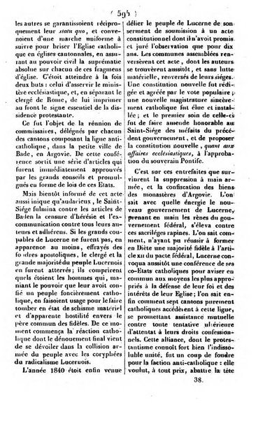 L'ami de la religion journal et revue ecclesiastique, politique et litteraire