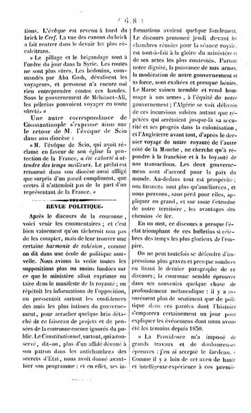 L'ami de la religion journal et revue ecclesiastique, politique et litteraire