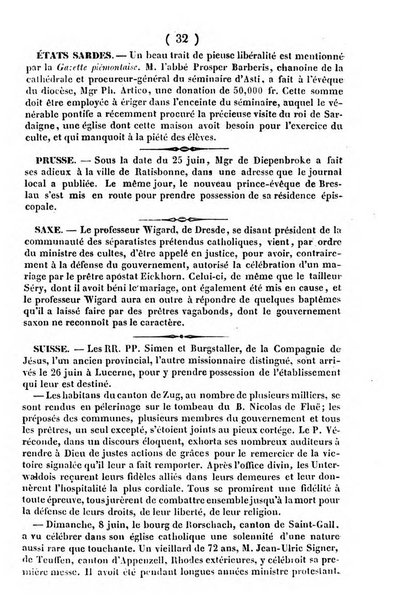 L'ami de la religion journal et revue ecclesiastique, politique et litteraire