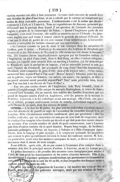 L'ami de la religion journal et revue ecclesiastique, politique et litteraire