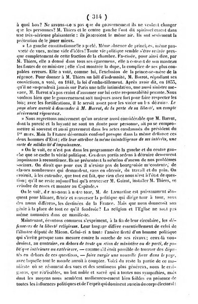 L'ami de la religion journal et revue ecclesiastique, politique et litteraire